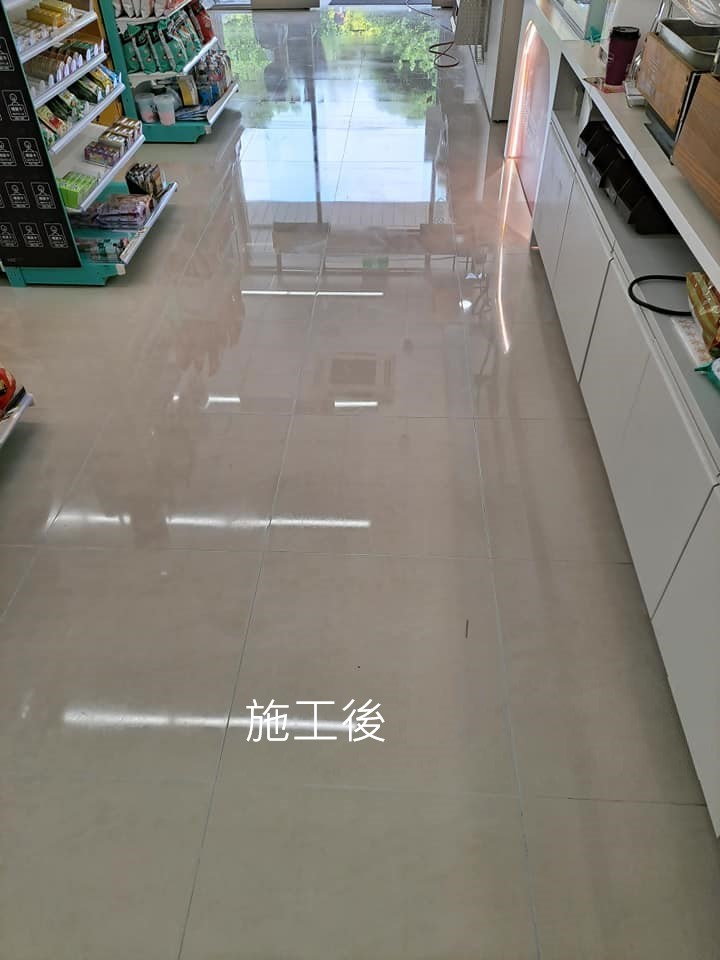 九龍灣 拋光石英磚保養