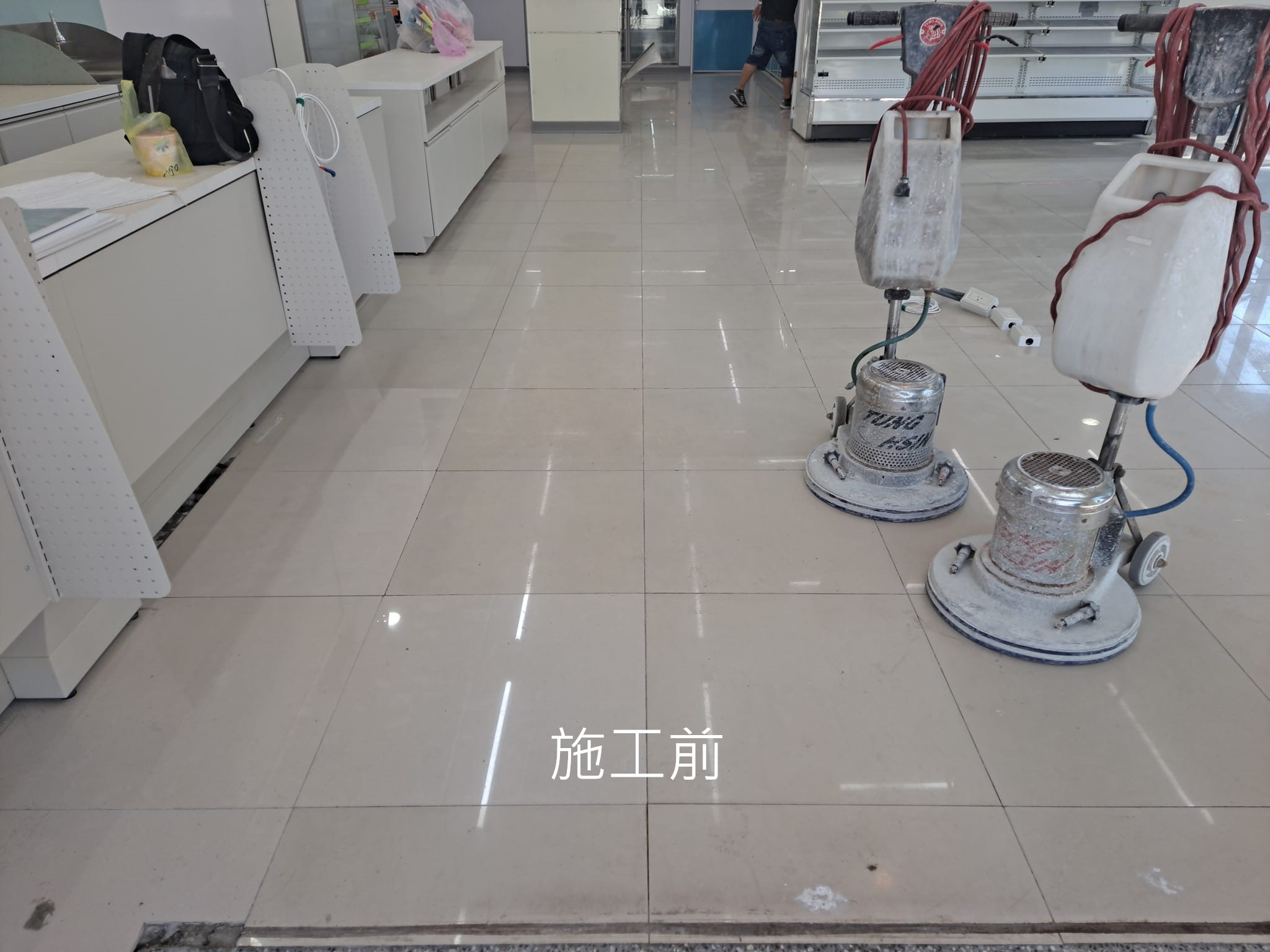 拋光石英磚保養前