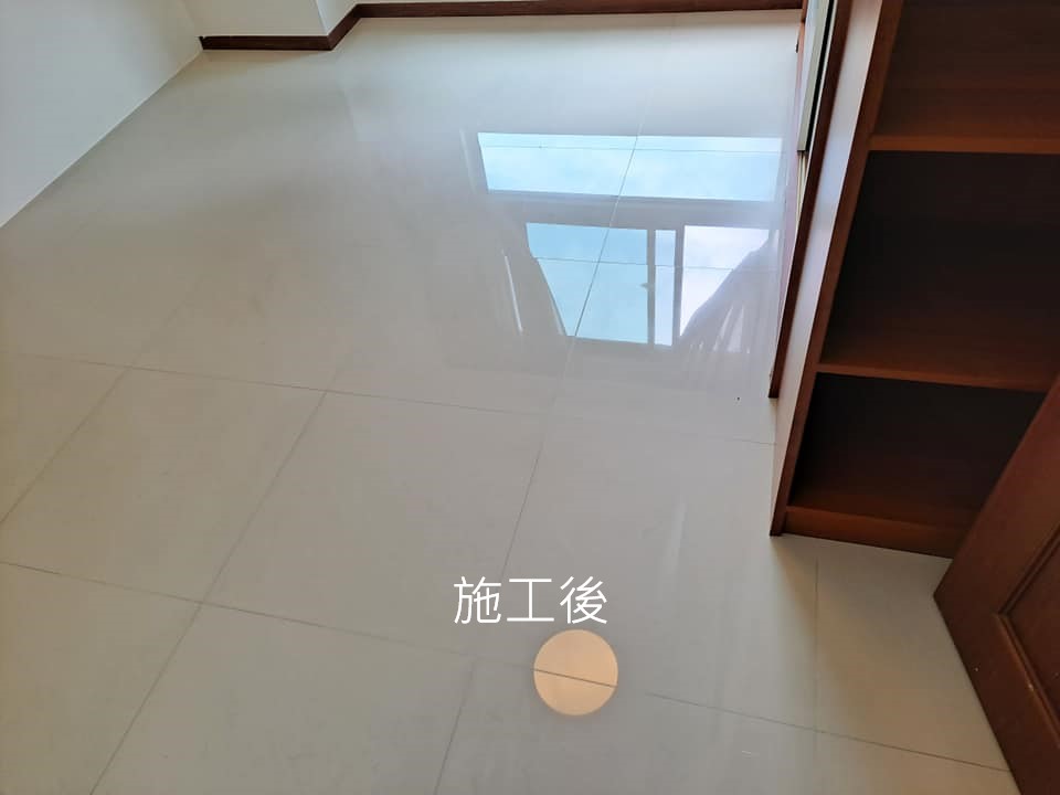 拋光磚翻新後